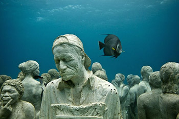 Underwater sculptures