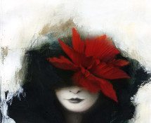 Donna dal fiore rosso - Sonia Maria Luce Possentini