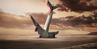 George Christakis - Landing, montage based work.