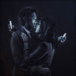 Banksy – Mobile Lovers & Spy Booth