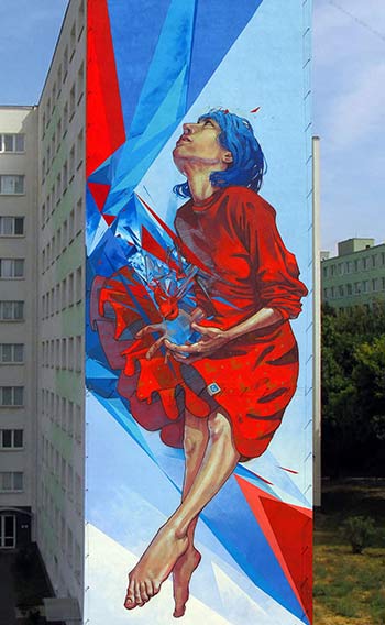 Urban Street Art - “The Healer