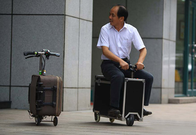 Suitcase Mobile - Invenzione made in China
