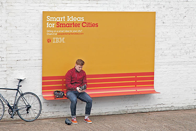 IBM, Smart Ideas for Smarter Cities - Ads with a new purpose