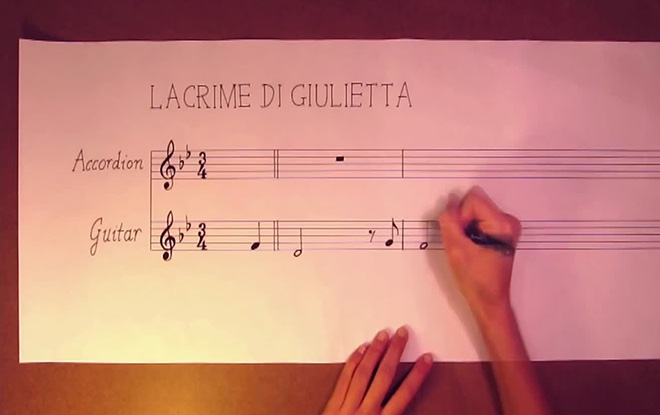 Music Painting, Lacrime di Giulietta