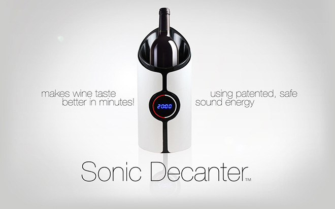 Sonic Decanter – Esaltare il gusto del vino