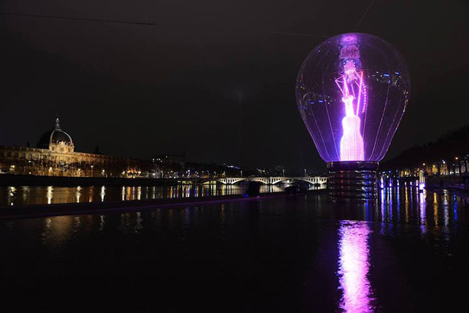 Festival of Lights in Lyon - Incandescence by Séverine Fontaine Photo by Frédéric Guignard-Perret
