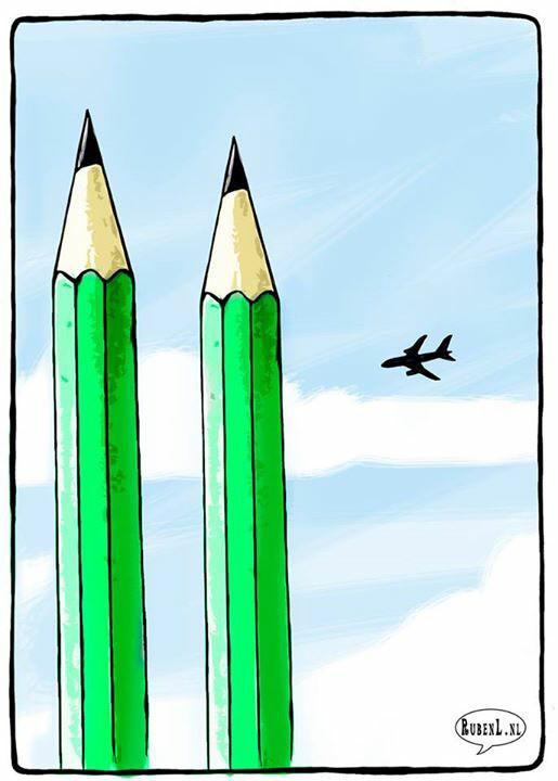 Ruben L. Oppenheimer,  la satira non si spezza - Charlie Hebdo