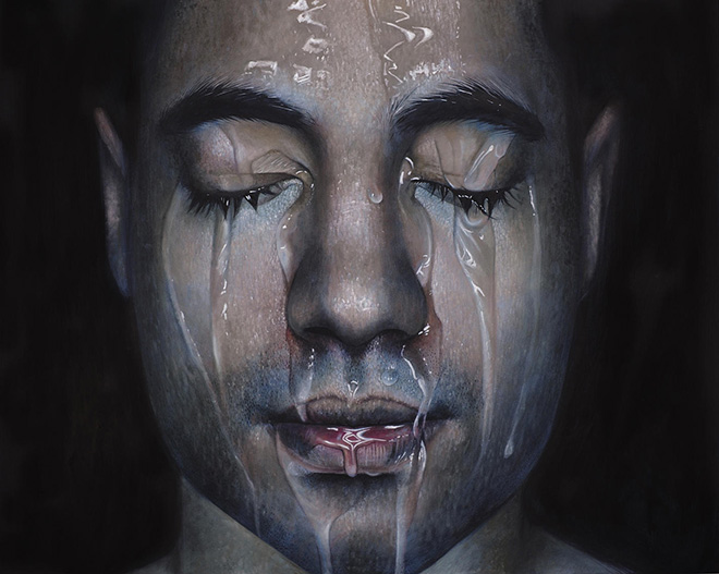 Erica Elan Ciganek - Miguel II, oil paint on canvas, 2015