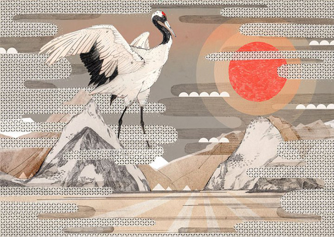 Sandra Dieckmann - Japanese Crane