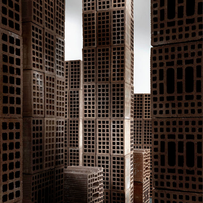 Matteo Mezzadri - Le città minime #3, © 2012, Pigmented Fine-Art Giclée, carta photo rag 100% cotone su alluminio d-bond, cm 100x100