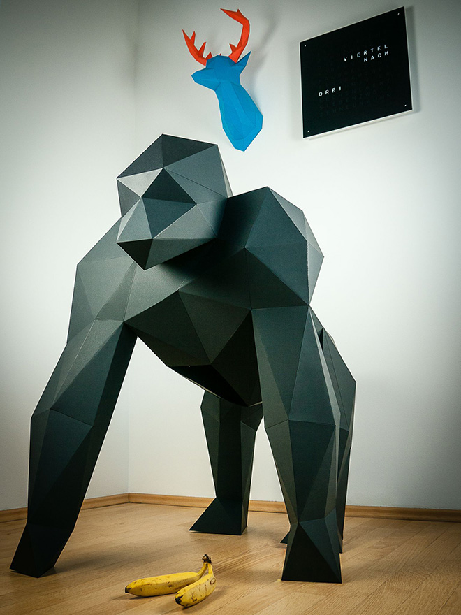 Papertrophy – Papercraft Art for your home