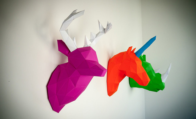 Papertrophy - Papercraft Art for your home