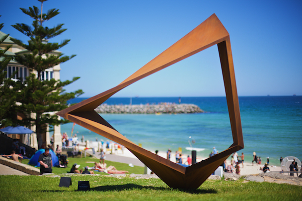 Benjamin Storch, constellation, Sculpture by the Sea, Cottesloe 2015. Photo Jarrad Seng