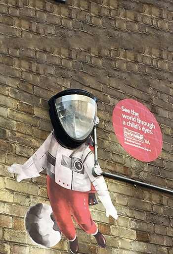 Spaceman - Greg Abbott, Museum of Childhood - See the world through a child's eyes