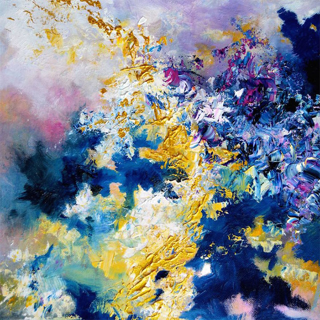 Melissa McCracken - Synesthetic art, Jimi Hendrix - Little wing