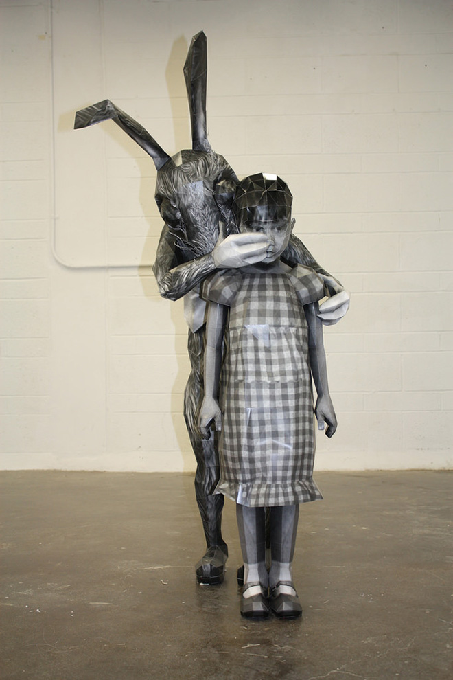 Ann Hoi - Hush, 2012, paper sculpture