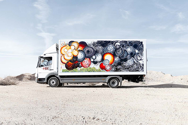 Abraham Lacalle - Truck art project