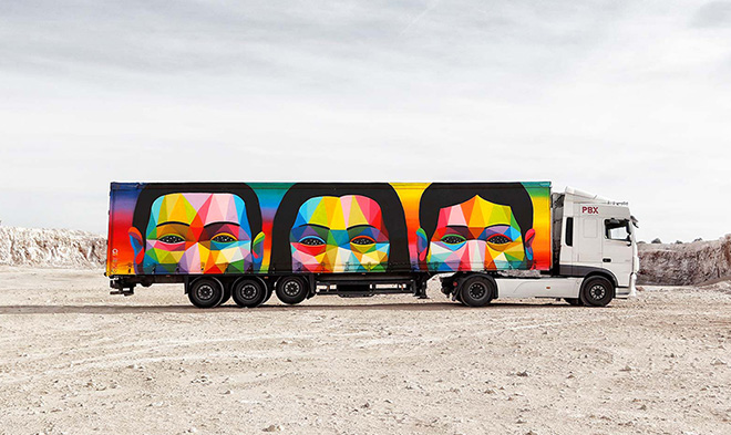 Okuda San Miguel - Truck Art Project