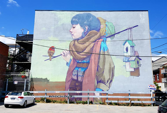 Mural Festival 2016 – L’arte urbana invade Montreal