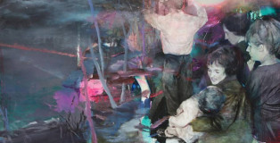 Pascal Vilcollet - Sans Titre, La Gardelle Series, acrilico e olio su tela, 200x161 cm