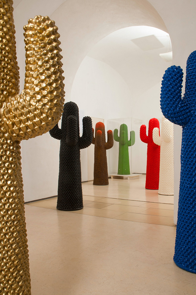 Franco Mello, Guido Drocco per Gufram Italia - Cactus, 1972. Fondazione Plart Napoli, 2017. Photo credit: Fabio Donato