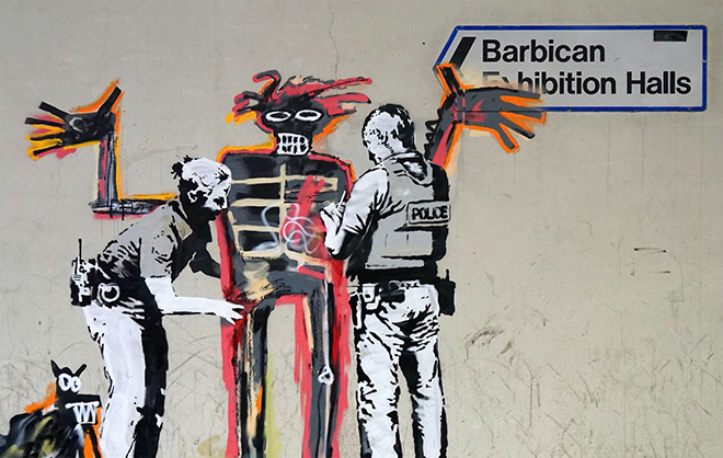 Banksy - Basquiat, Barbican Centre, London