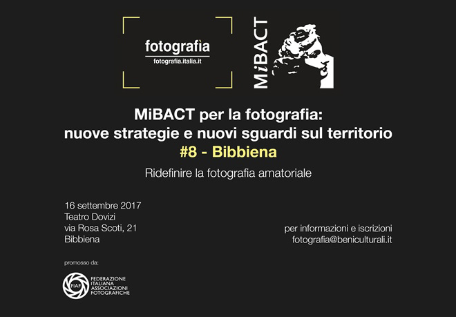 La FIAF ospita il MiBACT – “Ridefinire la fotografia amatoriale”
