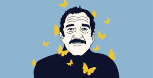 Gabriel García Márquez - Illustrazione di @Annalisa Grassano