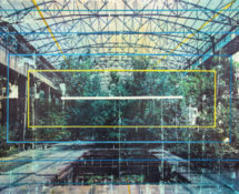 Livio Ninni, TRANSFORMATION, 115 x 70 cm, mix media - phototransfer on wood