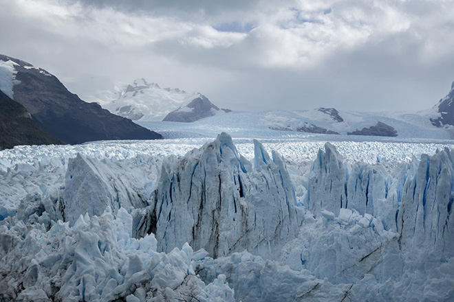 Niccolò Aiazzi - Veduta di ghiacciaio, Patagonia