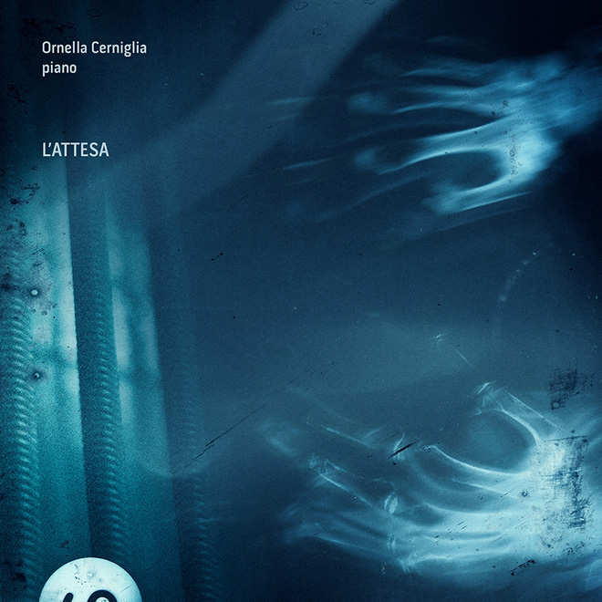 Ornella Cerniglia, piano - L'Attesa, Cover. Artwork and design by Antonio Cusimano a.k.a. 3112htm