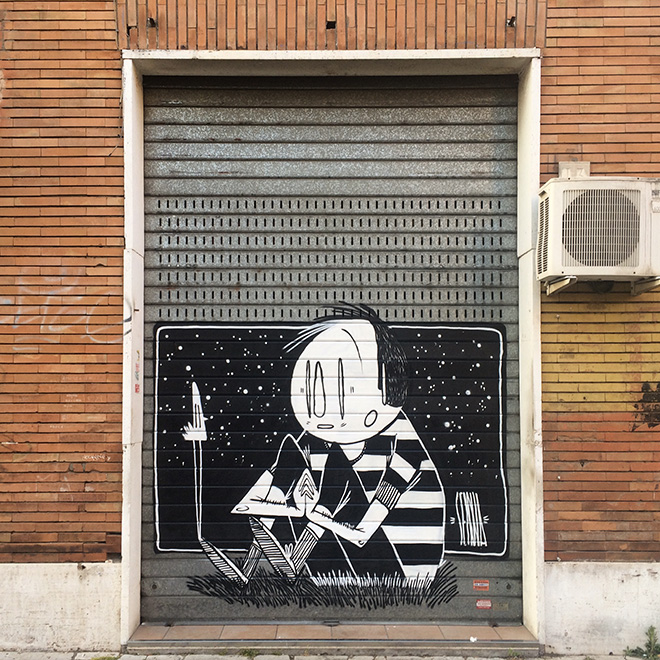 Alex Senna - Street art in Italia. Roma
