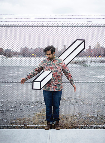 Aakash Nihalani - Picture by Noah Kalina. Courtesy the artist and Wunderkammern Gallery