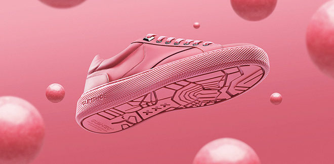 Gumshoe – Le sneakers dal chewing gum