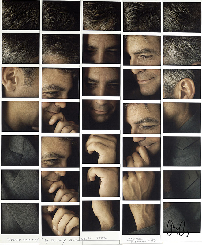 Maurizio Galimberti - George Clooney, 2003