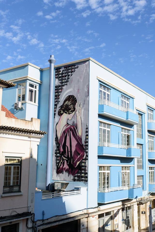 Jana & JS - Arte Pública Leiria (Portugal), 2018. photo credit: Fotograf'arte