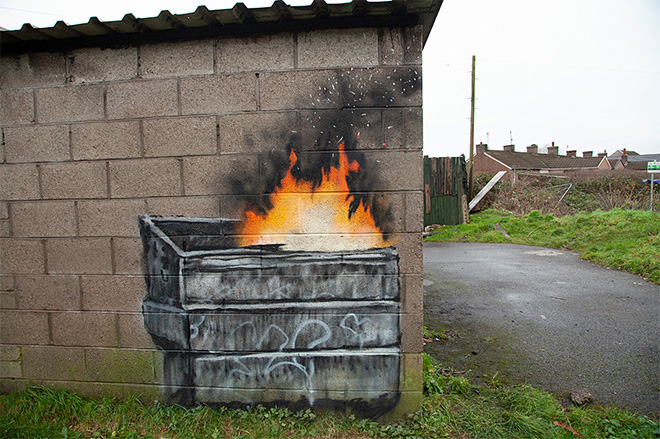 Banksy - Port Talbot (Galles)