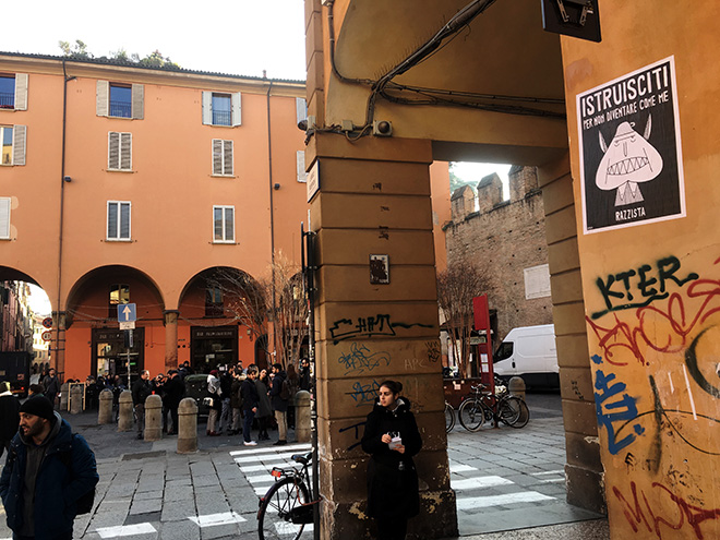 Guerrilla SPAM - La voce del popolo, Bologna
