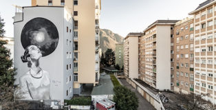 Egeon - Ricorda la Bellezza (Gedenke des Schönen), murale a Bolzano. photo credit: Tiberio Sorvillo