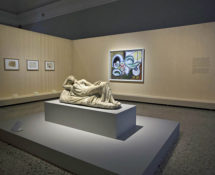 Picasso - Metamorfosi, Palazzo Reale, Milano, allestimento Nudo disteso e Arianna addormentata