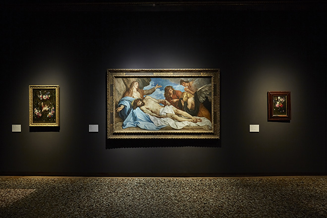 Da Tiziano a Rubens. Capolavori da Anversa e da altre collezioni fiamminghe. Exhibition view, Palazzo Ducale, Appartamento del Doge, Venezia