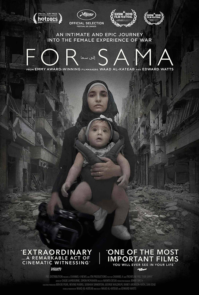 For Sama - Documentario. Directed by Waad al-Kateab and Edward Watts