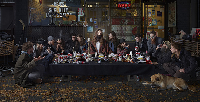 Dina Goldstein - The Last Supper East Vancouver, CREATIVE, URBAN 2019 Photo Awards