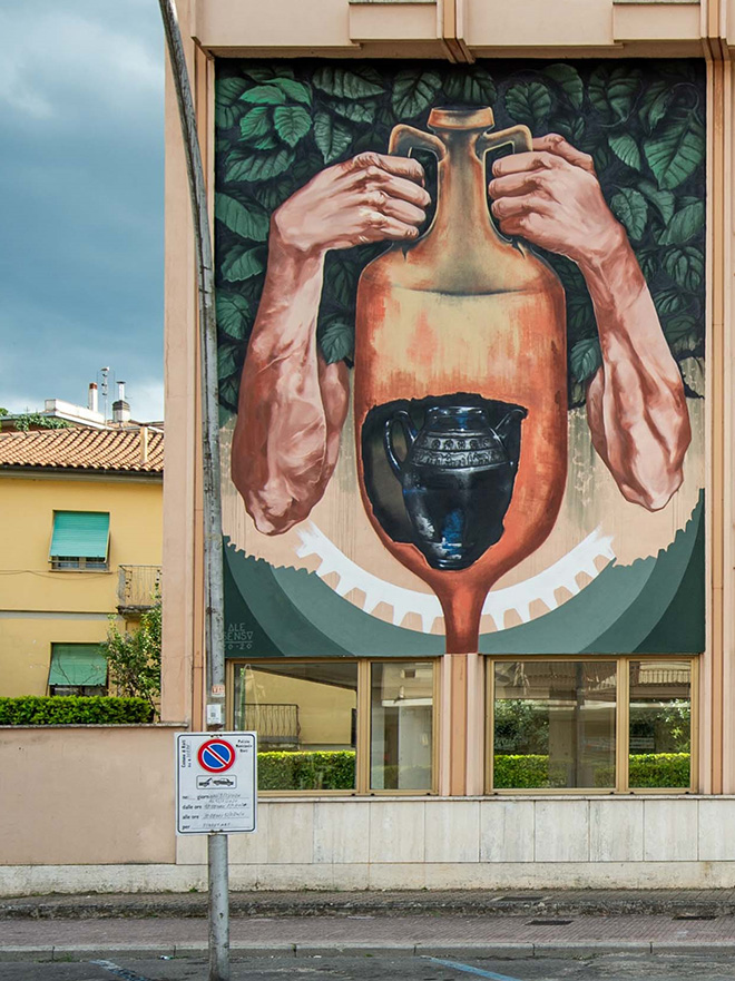 Ale Senso - L'uno nell'altro, TraMe - Tracce di Memoria, Rieti. Photo credit: Marco Bellucci