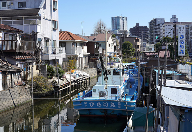 Reiko Hiramatsu - La barca del pescatore, Shinagawa, Tokyo, 2020