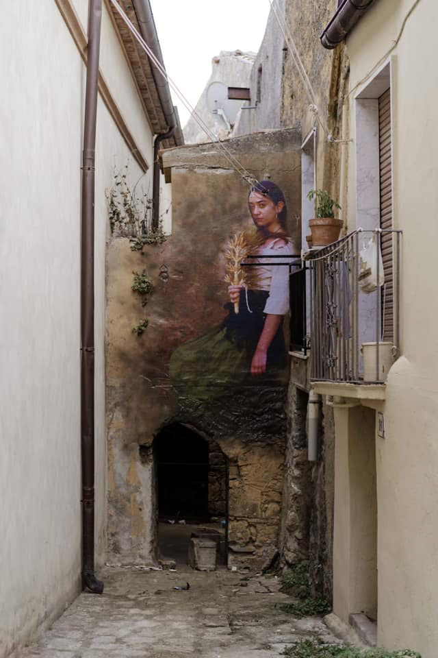 Bifido - (Caterina), AppARTEngo, murale a Stigliano (MT), Italy