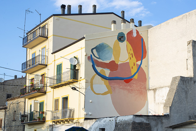 Nulo - Abstract, AppARTEngo, murale a Stigliano (MT), Italy