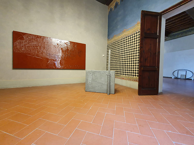 H.H. Lim - ON GOING e CODICE -Z92, mostra H.H. Lim - percorso Circolare, CHINI CONTEMPORARY, Firenze