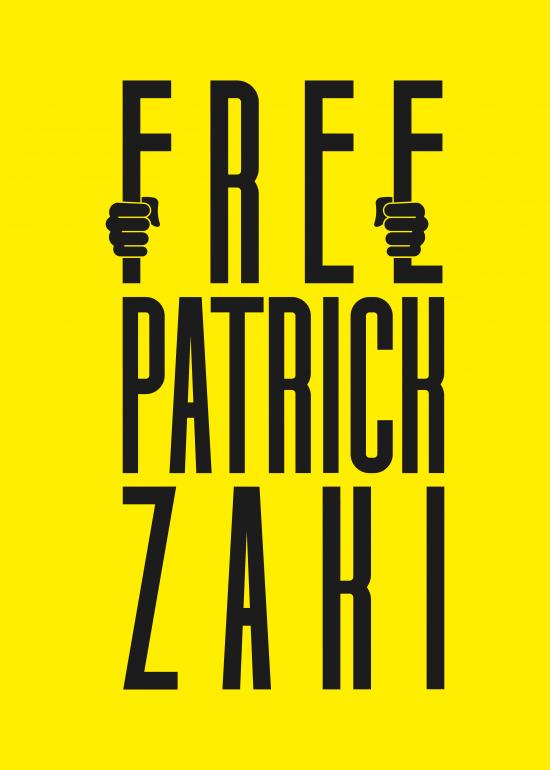 Michele Carofiglio (Italy) - Free Patrick Zaki, prisoner of conscience - Poster For Tomorrow 2021