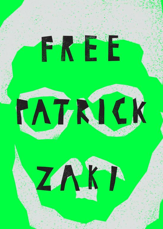 Rodrigues Andreia (Portugal) - Free Patrick Zaki, prisoner of conscience - Poster For Tomorrow 2021